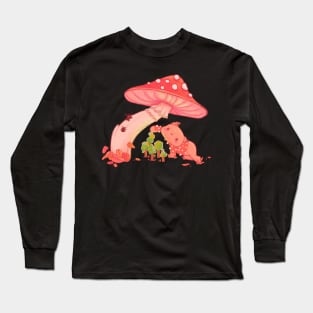 Toadstool and mini forest Long Sleeve T-Shirt